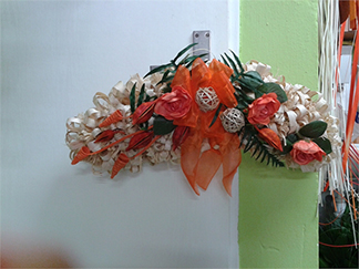 Suché dekorace z květinářství u Alenky